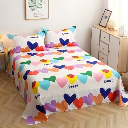 （总）2022新款秋冬款纯棉全棉12868多规格单床单品床单