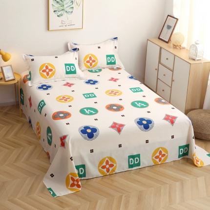 晶缦家纺 2021新款秋冬款全棉12868多规格单床单 梦幻