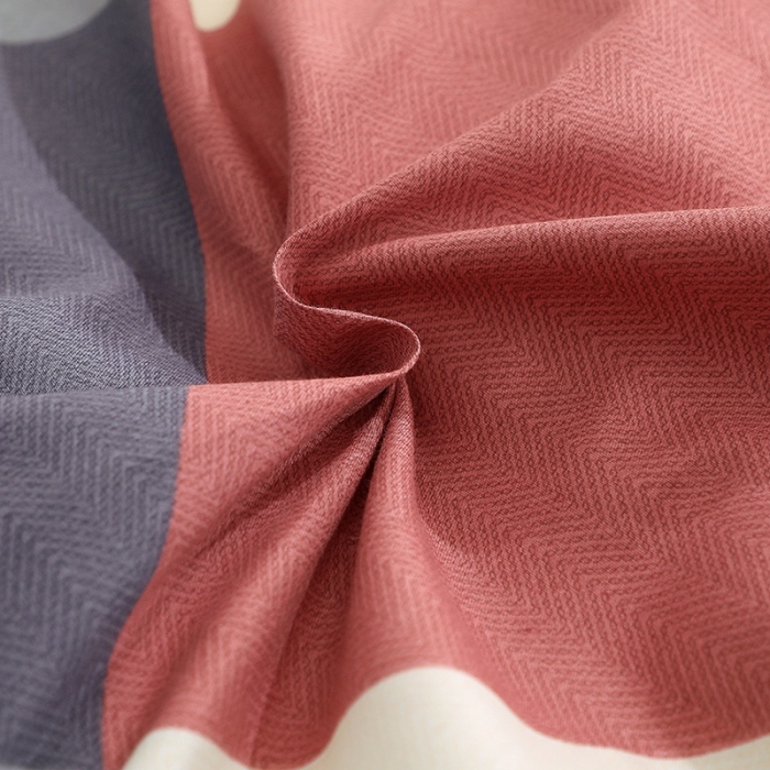 91家纺网 家纺一手货源 找家纺 晶缦家纺2021新款秋冬全棉12868多规格单床单梦想时光红