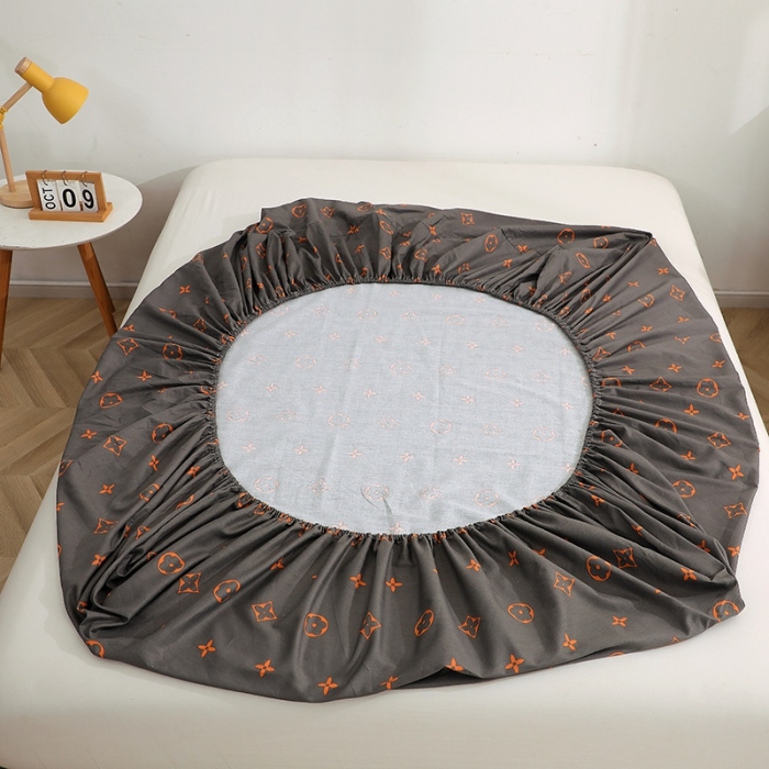 91家纺网 家纺一手货源 找家纺 晶缦家纺 2021新款秋冬款全棉12868多规格单床笠 潮流咖