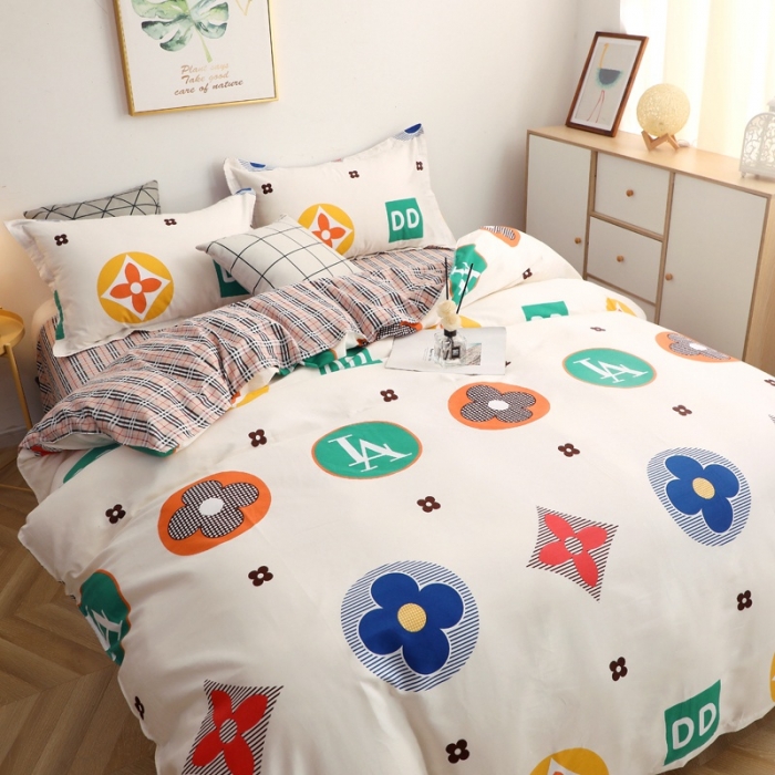 91家纺网 家纺一手货源 找家纺 晶缦家纺 2021新款秋冬款全棉12868多规格四件套 梦幻