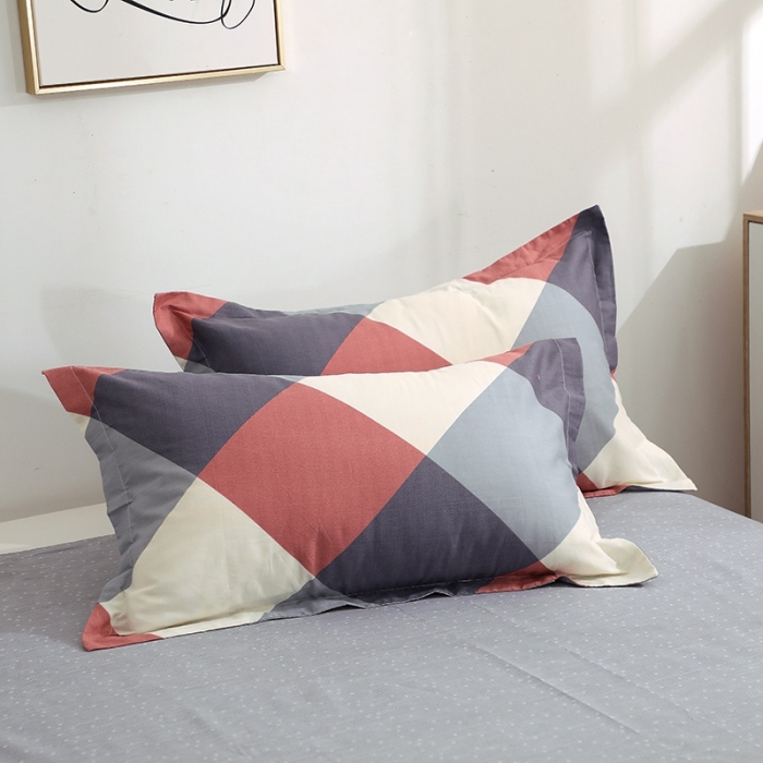 91家纺网 家纺一手货源 找家纺 晶缦家纺 2021秋冬全棉12868多规格四件套 梦想时光红