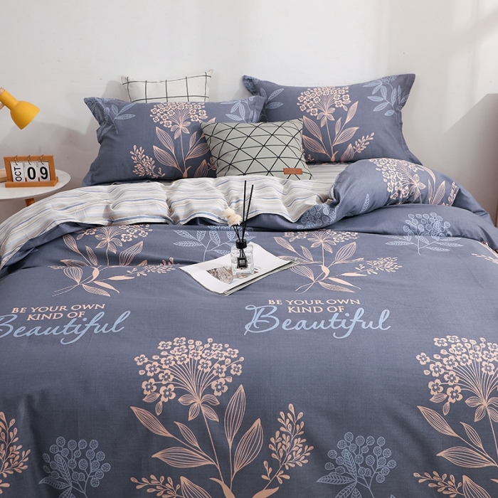 91家纺网 家纺一手货源 找家纺 晶缦家纺 2021新款秋冬款全棉12868多规格四件套 觅香