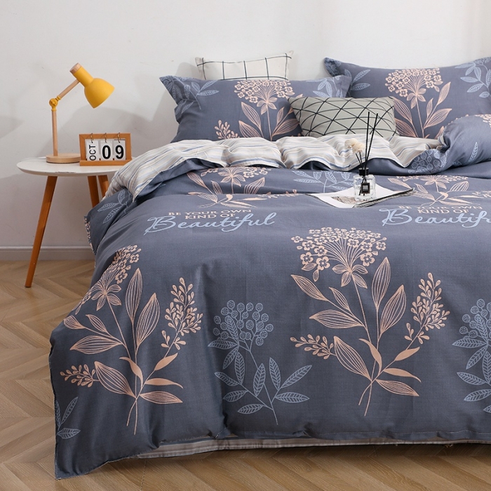 91家纺网 家纺一手货源 找家纺 晶缦家纺 2021新款秋冬款全棉12868多规格四件套 觅香