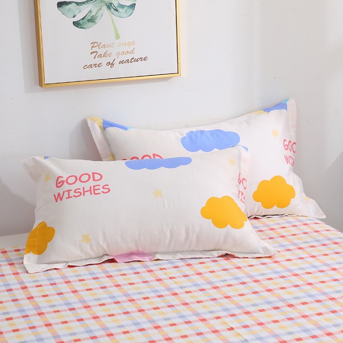 91家纺网 家纺一手货源 找家纺 （总）晶缦家纺 2022新款秋冬款全棉12868多规单枕套