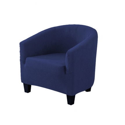 91家纺网 家纺一手货源 找家纺 玉米绒半圆圈椅套 咖啡厅单人沙发套 弹力沙发套子