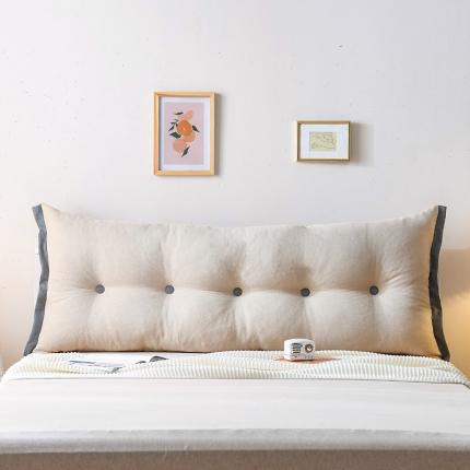 91家纺网 家纺一手货源 找家纺 （总）一兰家纺 韩国绒床头靠垫可拆洗床上大靠枕双人床头软包