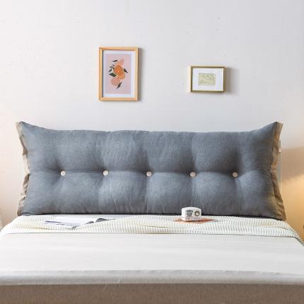 91家纺网 家纺一手货源 找家纺 （总）一兰家纺 韩国绒床头靠垫可拆洗床上大靠枕双人床头软包