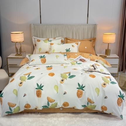 91家纺网 家纺一手货源 找家纺 （总）由丽 新款臻棉第二批全棉四件套“ 被套放预缩”