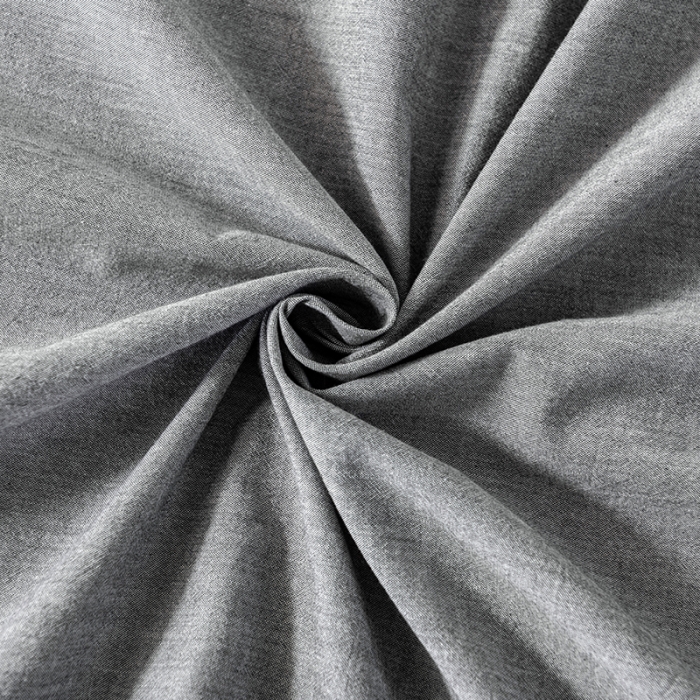 91家纺网 家纺一手货源 找家纺 久典 2022新款色织全棉水洗棉单品床单 浅灰