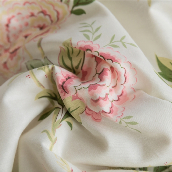 91家纺网 家纺一手货源 找家纺 棉眠 2021新款全棉13070四件套 洛神