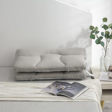 91家纺网 家纺一手货源 找家纺 头等舱 2022新款全棉A类四区两用大豆抗菌防螨护颈枕芯 灰