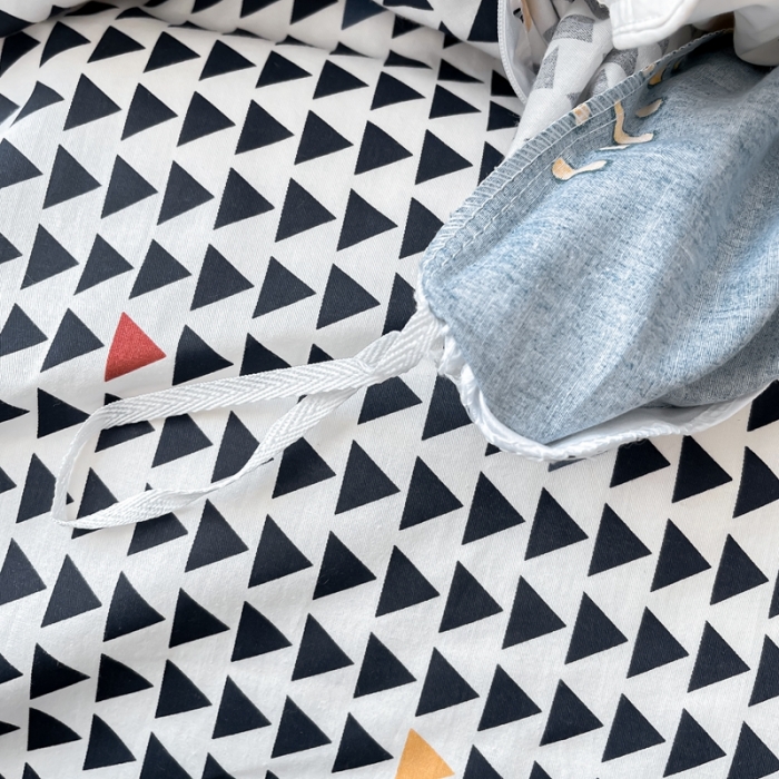 91家纺网 家纺一手货源 找家纺 感遇 2021新款全棉格子系列四件套 纹