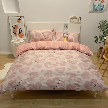 91家纺网 家纺一手货源 找家纺 （总）简宜家居 2021新款全棉小清新四件套