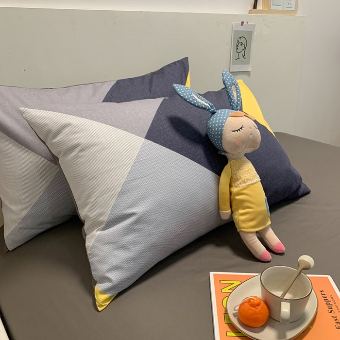 91家纺网 家纺一手货源 找家纺 简宜家居 2021新款全棉小清新四件套 墨尔本