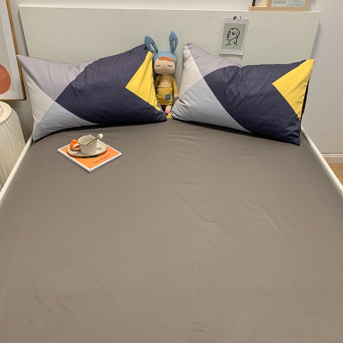 91家纺网 家纺一手货源 找家纺 简宜家居 2021新款全棉小清新四件套 墨尔本