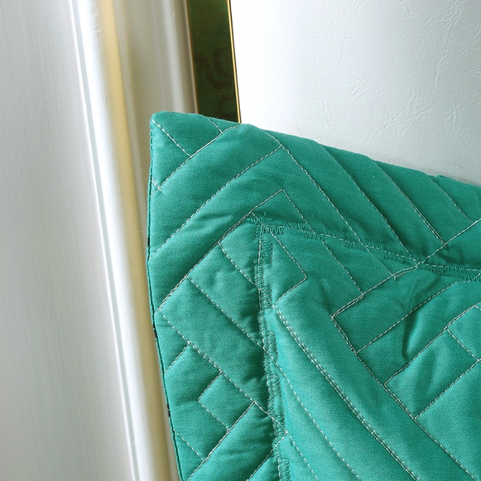 91家纺网 家纺一手货源 找家纺 OL 2021新款13372全棉夹棉活性印染单品枕套乘风破浪