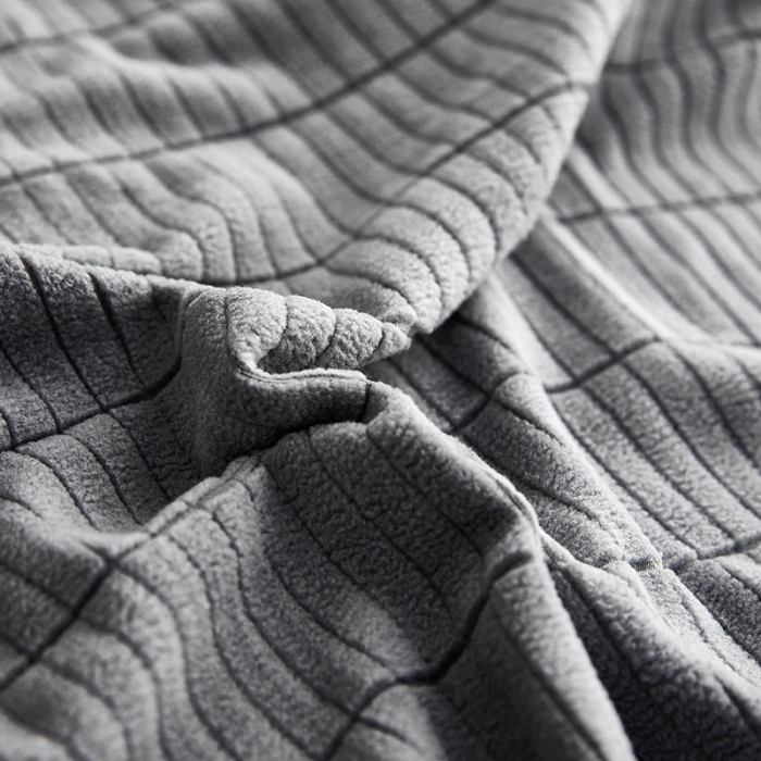 91家纺网 家纺一手货源 找家纺 千彤沙发垫 2021新款休闲格调床头套 浅灰