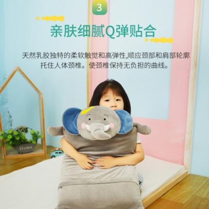 （总）枕芯工厂 2023儿童卡通可爱泰国天然乳胶枕5~18岁