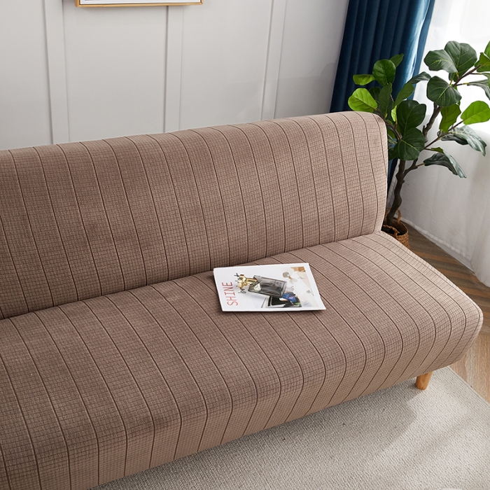 91家纺网 家纺一手货源 找家纺 千彤沙发垫 2021新款休闲格调沙发床套 咖色