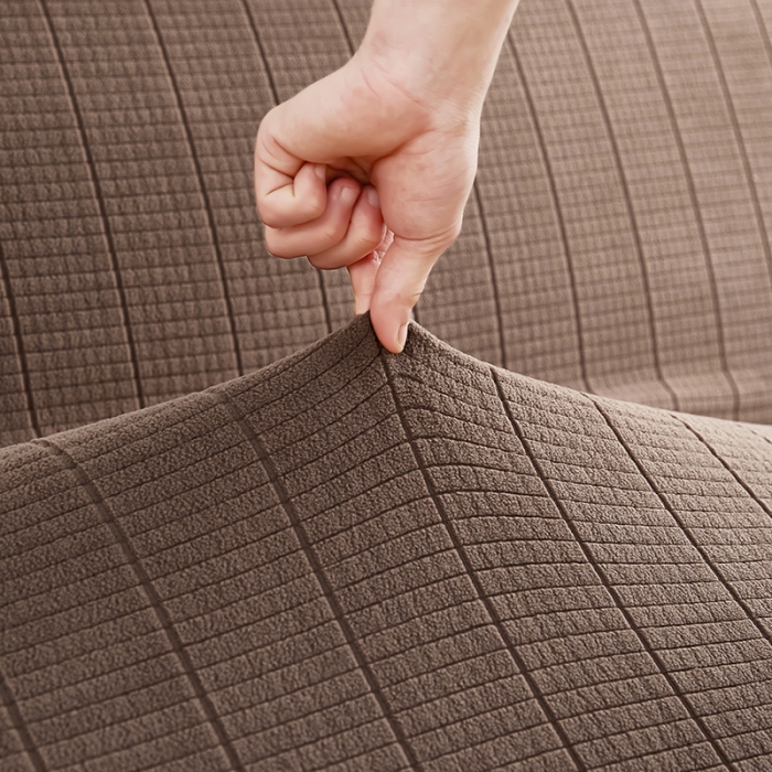 91家纺网 家纺一手货源 找家纺 千彤沙发垫 2021新款休闲格调沙发床套 咖色