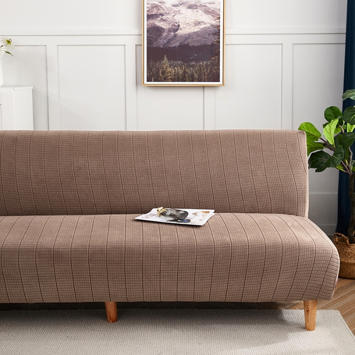 91家纺网 家纺一手货源 找家纺 千彤沙发垫 2021新款休闲格调沙发床套 咖色