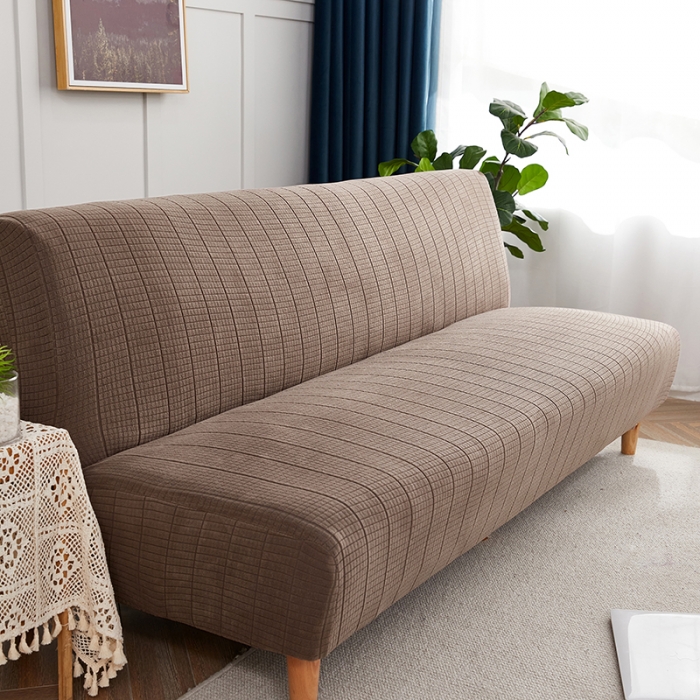 91家纺网 家纺一手货源 找家纺 千彤沙发垫 2021新款休闲格调沙发床套 咖色