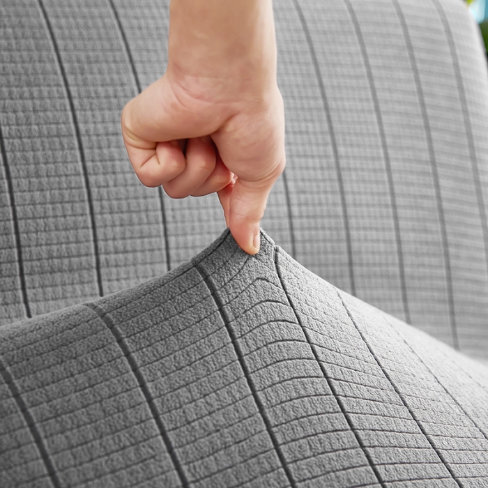 91家纺网 家纺一手货源 找家纺 千彤沙发垫 2021新款休闲格调沙发床套 浅灰