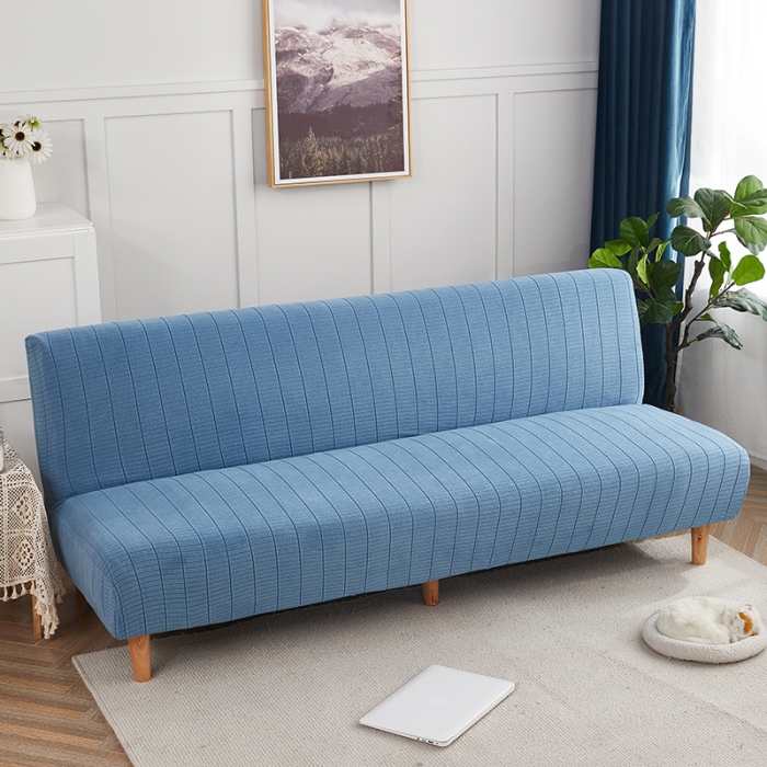 91家纺网 家纺一手货源 找家纺 千彤沙发垫 2021新款休闲格调沙发床套 水蓝