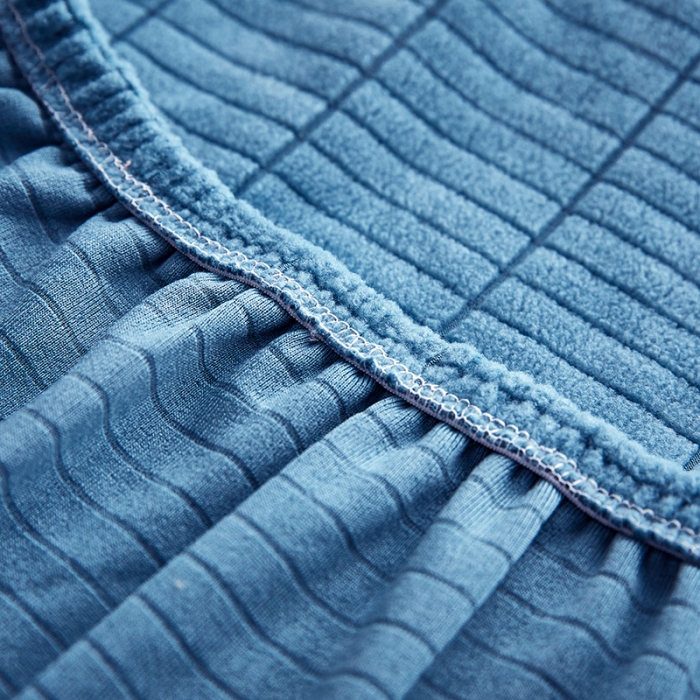 91家纺网 家纺一手货源 找家纺 千彤沙发垫 2021新款休闲格调沙发床套 水蓝