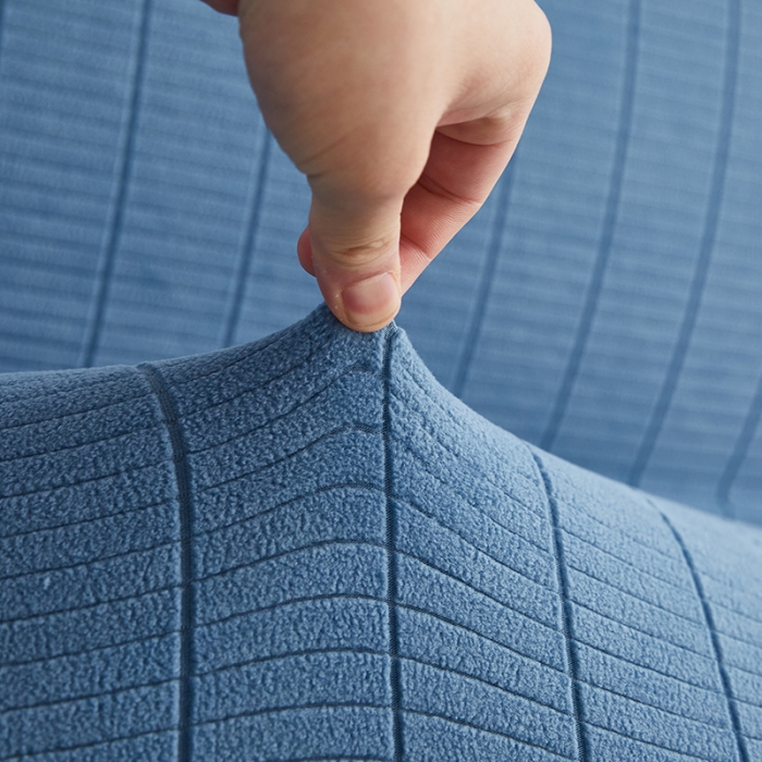 91家纺网 家纺一手货源 找家纺 千彤沙发垫 2021新款休闲格调沙发床套 水蓝