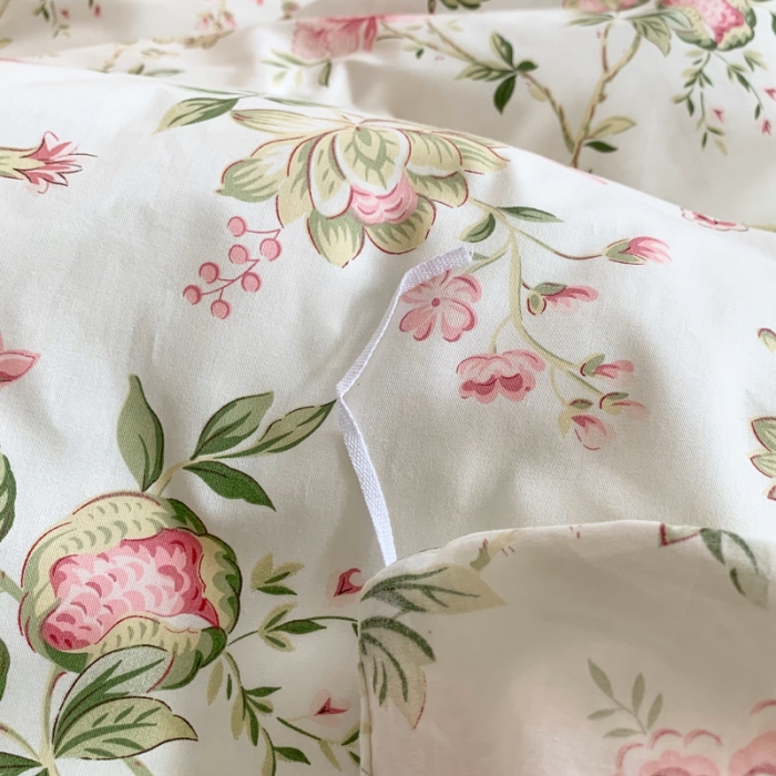 91家纺网 家纺一手货源 找家纺 怡家居 2021新款全棉印花田园四件套 红颜