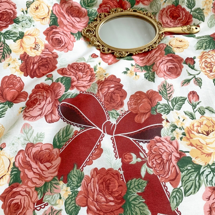 91家纺网 家纺一手货源 找家纺 怡家居 2021新款全棉印花田园四件套 花姬