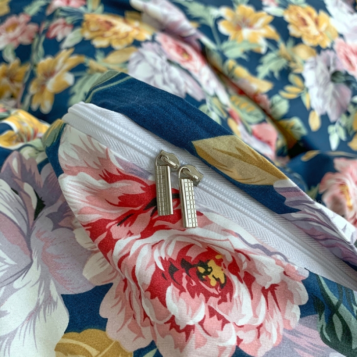 91家纺网 家纺一手货源 找家纺 怡家居 2021新款全棉印花田园四件套 花舞