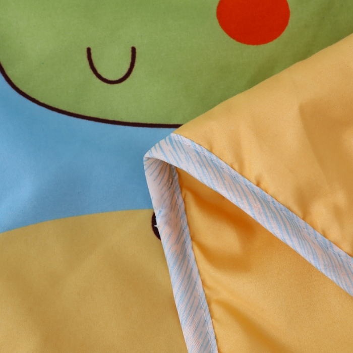 91家纺网 家纺一手货源 找家纺 吉咪兔 2022儿童磨毛卡通夏被 恐龙春游