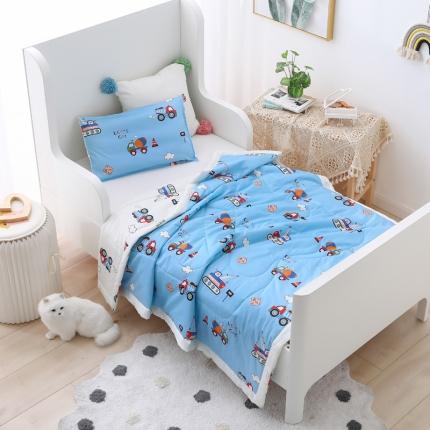 91家纺网 家纺一手货源 找家纺 （总）吉咪兔 2022新款A类60支纯棉卡通舒适夏凉被