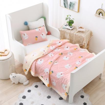 91家纺网 家纺一手货源 找家纺 （总）吉咪兔 2022新款A类60支纯棉卡通舒适夏凉被