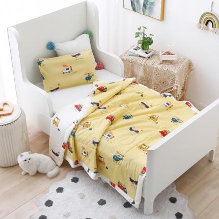 91家纺网 家纺一手货源 找家纺 （总）吉咪兔 2022新款A类60支纯棉卡通舒适夏凉被