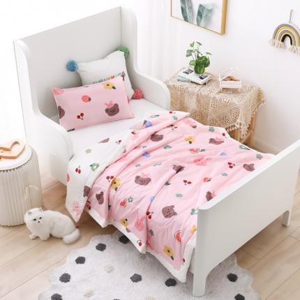 91家纺网 家纺一手货源 找家纺 （总）吉咪兔 2022新款A类60支纯棉卡通舒适夏凉被