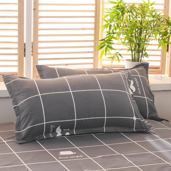 91家纺网 家纺一手货源 找家纺 赫然家纺 新款舒适柔软亲肤爆款芦荟棉四件套货源充足 大胡子