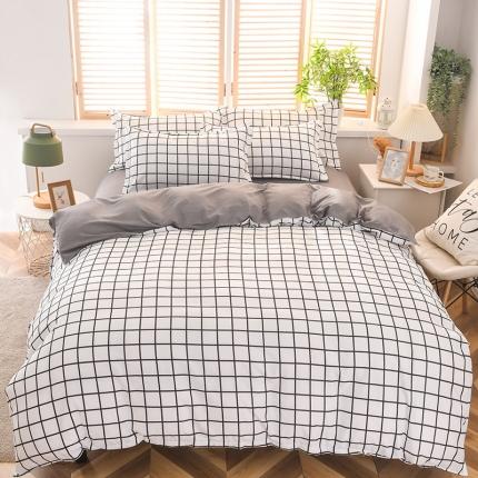 91家纺网 家纺一手货源 找家纺 赫然家纺 新款舒适柔软亲肤爆款芦荟棉四件套货源充足 风云