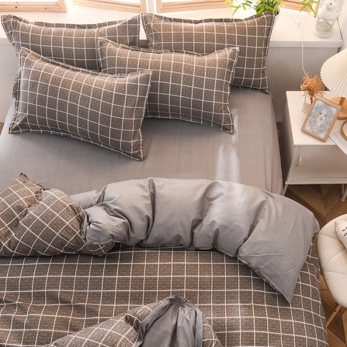 91家纺网 家纺一手货源 找家纺 赫然家纺 新款舒适柔软亲肤爆款芦荟棉四件套货源充足 遐想