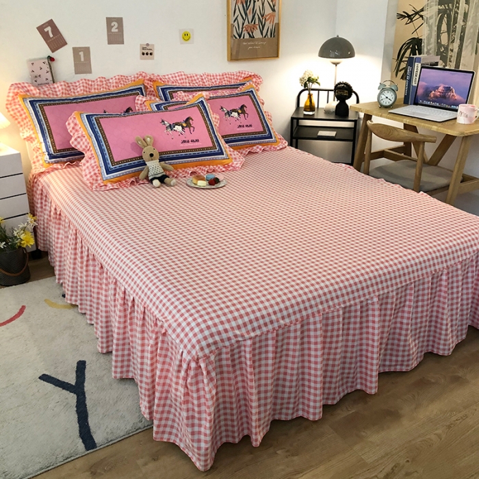 91家纺网 家纺一手货源 找家纺 维娜斯 2021新款韩版斜纹大版磨毛四件套 小资情调