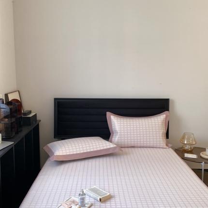 2021新款高端可水洗冰丝席提花床席款 格雅-淡雅粉