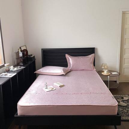 91家纺网 家纺一手货源 找家纺 （总）2021新款高端可水洗冰丝席提花床笠款