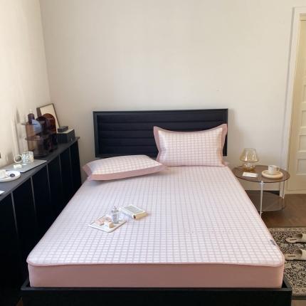 91家纺网 家纺一手货源 找家纺 （总）2021新款高端可水洗冰丝席提花床笠款