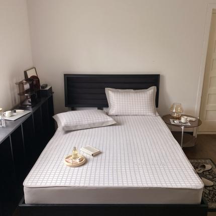 91家纺网 家纺一手货源 找家纺 （总）2021新款高端可水洗冰丝席提花床笠款