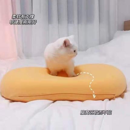 （总）帛茗轩 2021新款猫肚皮枕55*35*10