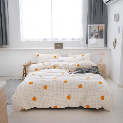 91家纺网 家纺一手货源 找家纺 乐居坊 2025新款芦荟棉单被套 向往的生活