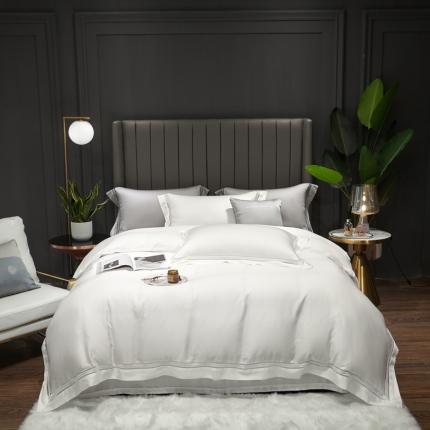 91家纺网 家纺一手货源 找家纺 （总）时亿家居 2021新款80天丝瑞丽镂空四件套